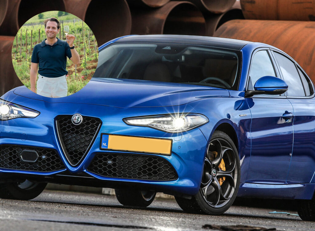 Tobias Camman en de Alfa Romeo Giulia