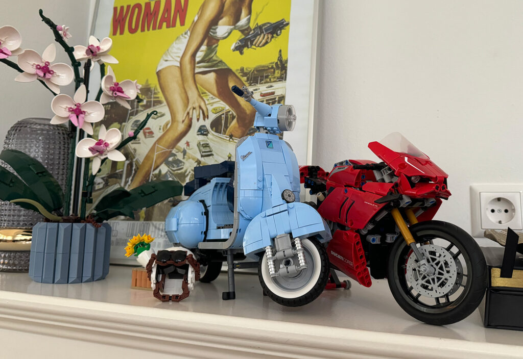 LEGO Ducati en Vespa