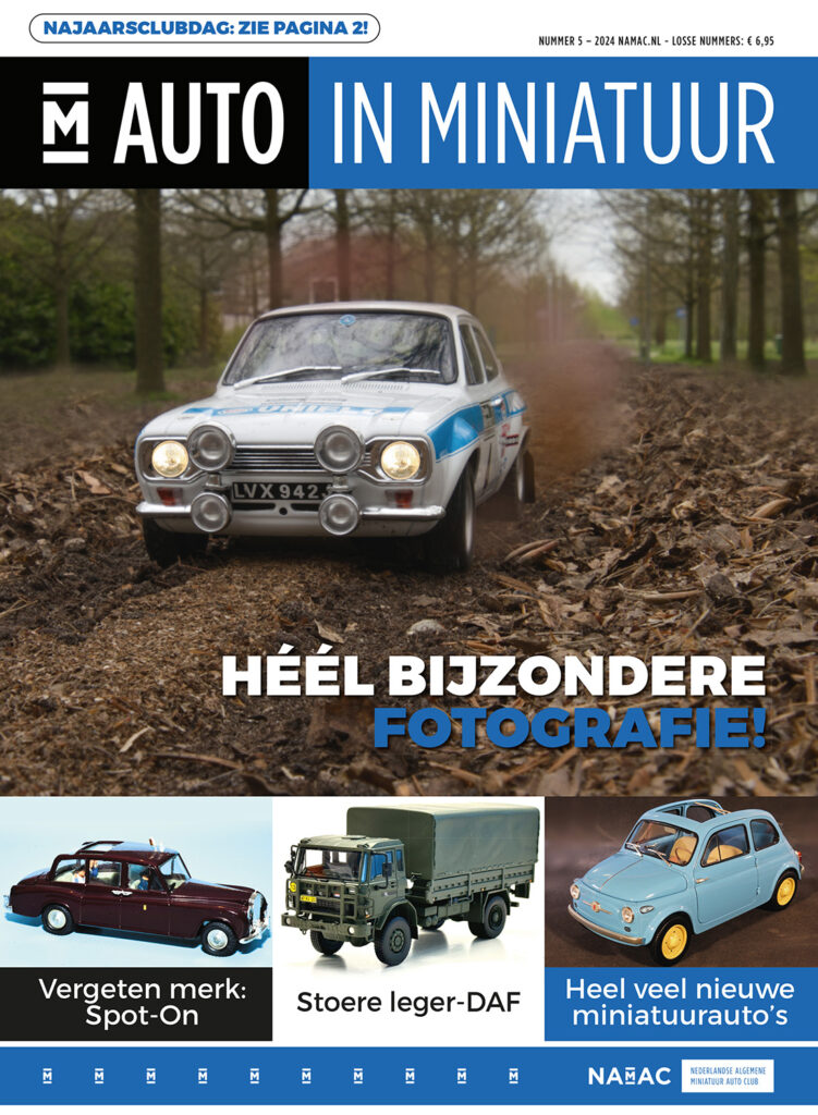 Magazine Auto in Miniatuur van de NAMAC.